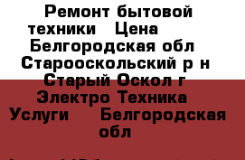 Ремонт бытовой техники › Цена ­ 300 - Белгородская обл., Старооскольский р-н, Старый Оскол г. Электро-Техника » Услуги   . Белгородская обл.